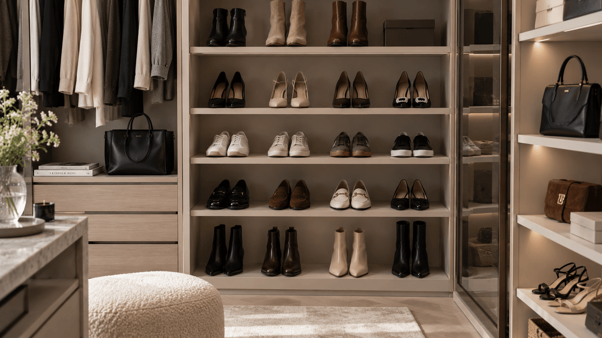 How to Store Your Shoes the Right Way