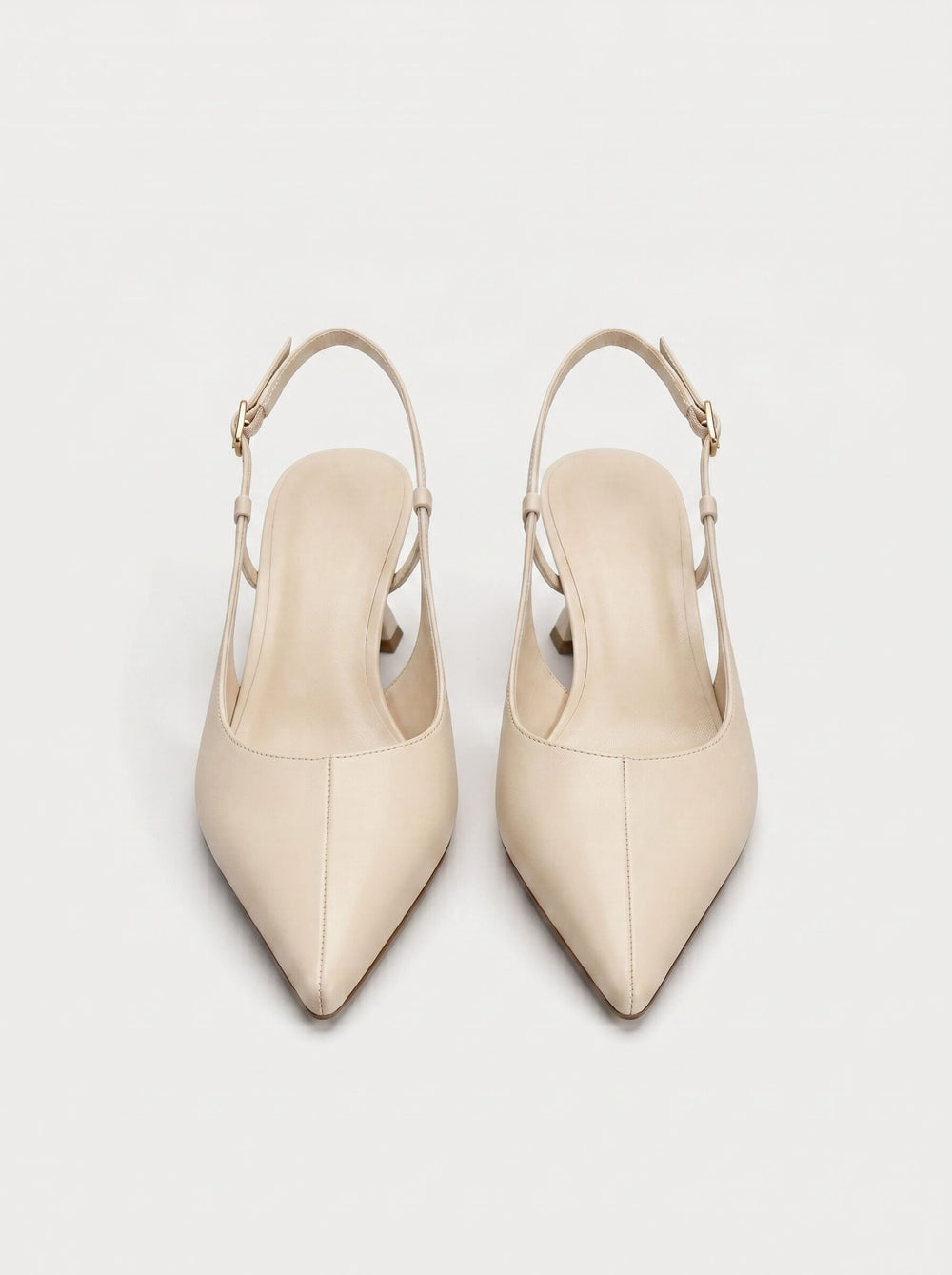 Noir Point Slingbacks