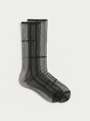 Sheer Line Socks