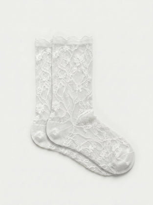 Floral Lace Socks