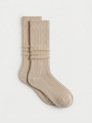 Statement Rib Socks