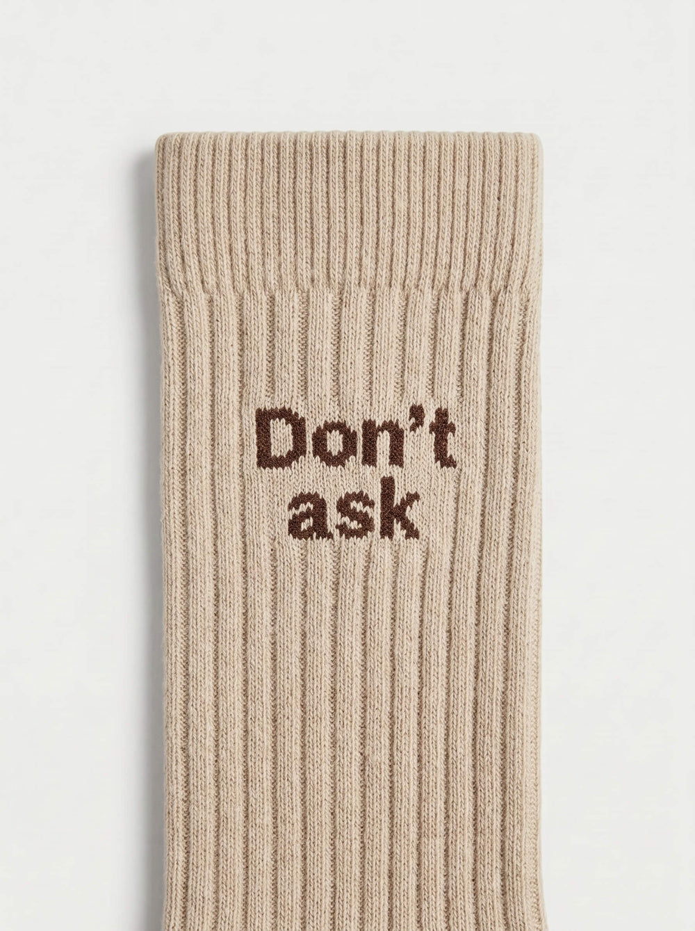 Statement Rib Socks