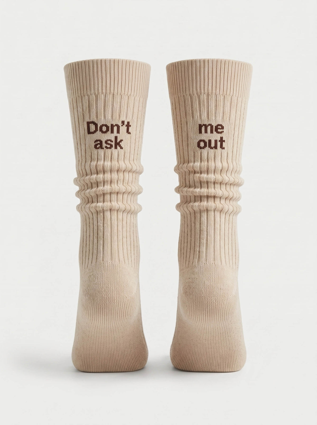 Statement Rib Socks