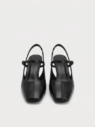 Noir Slingback