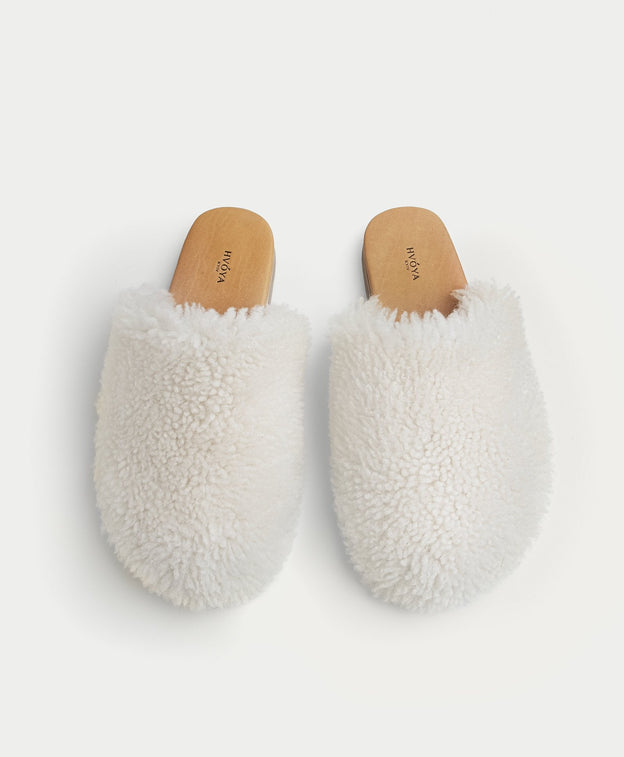 Fur Flat Mules