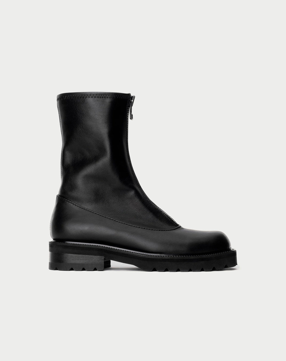 Robbie zip wool