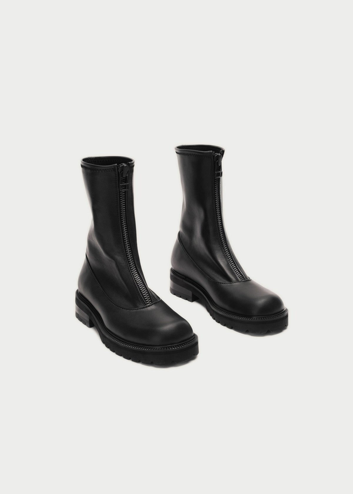 Robbie zip wool