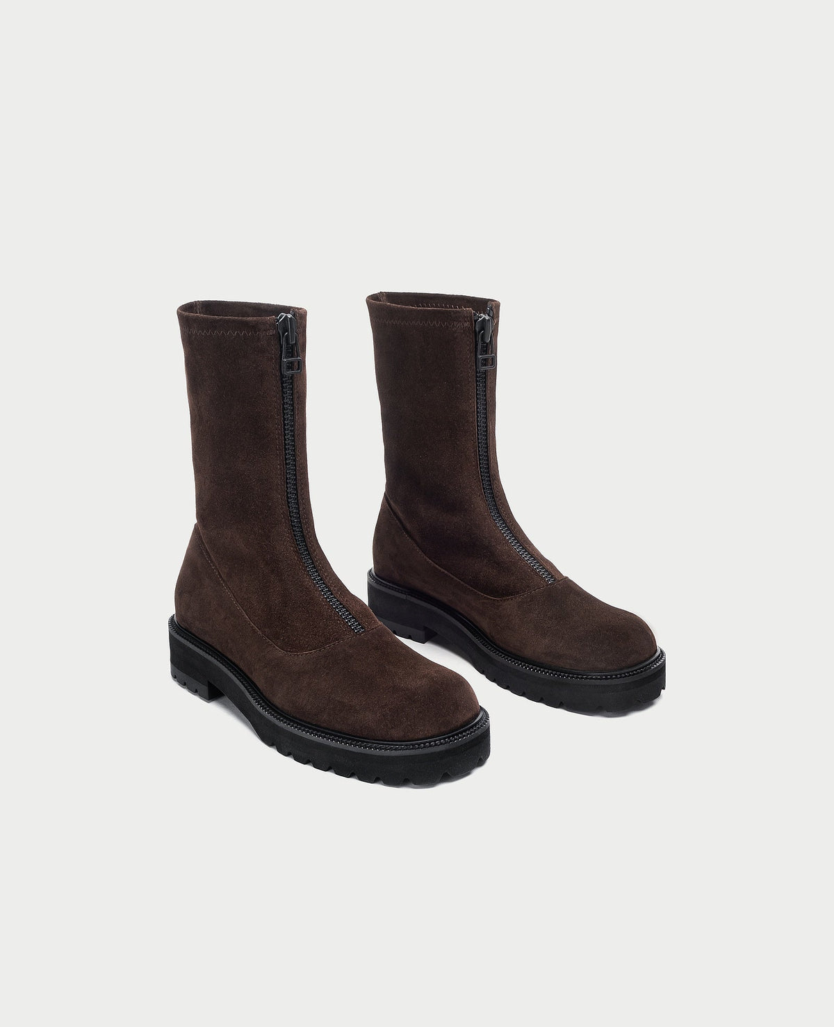 Robbie zip wool
