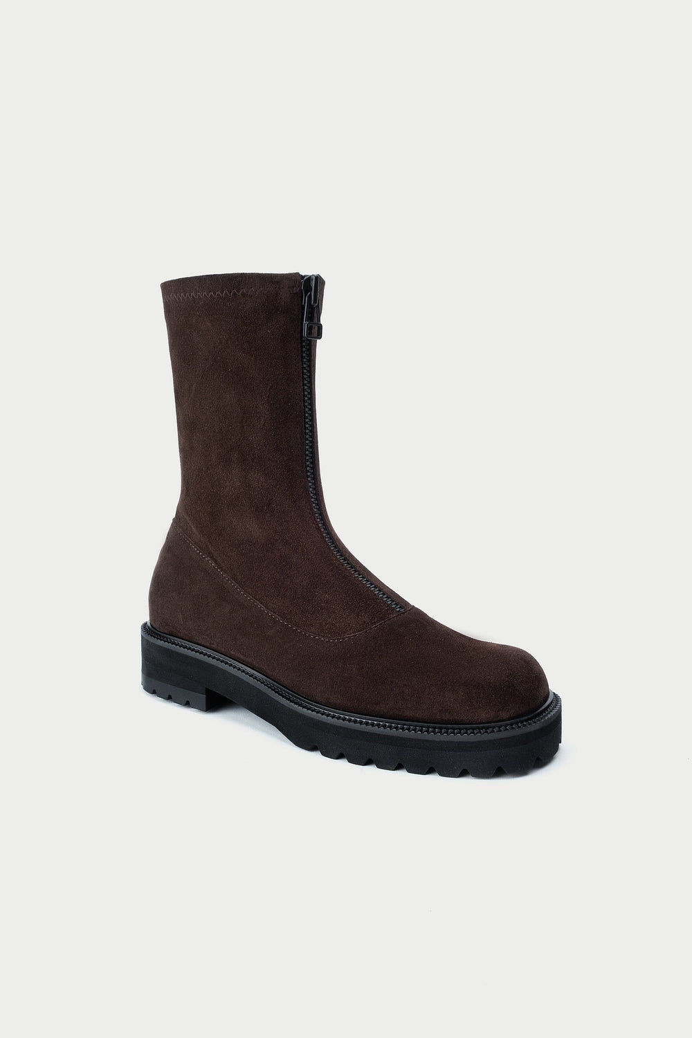 Robbie zip wool