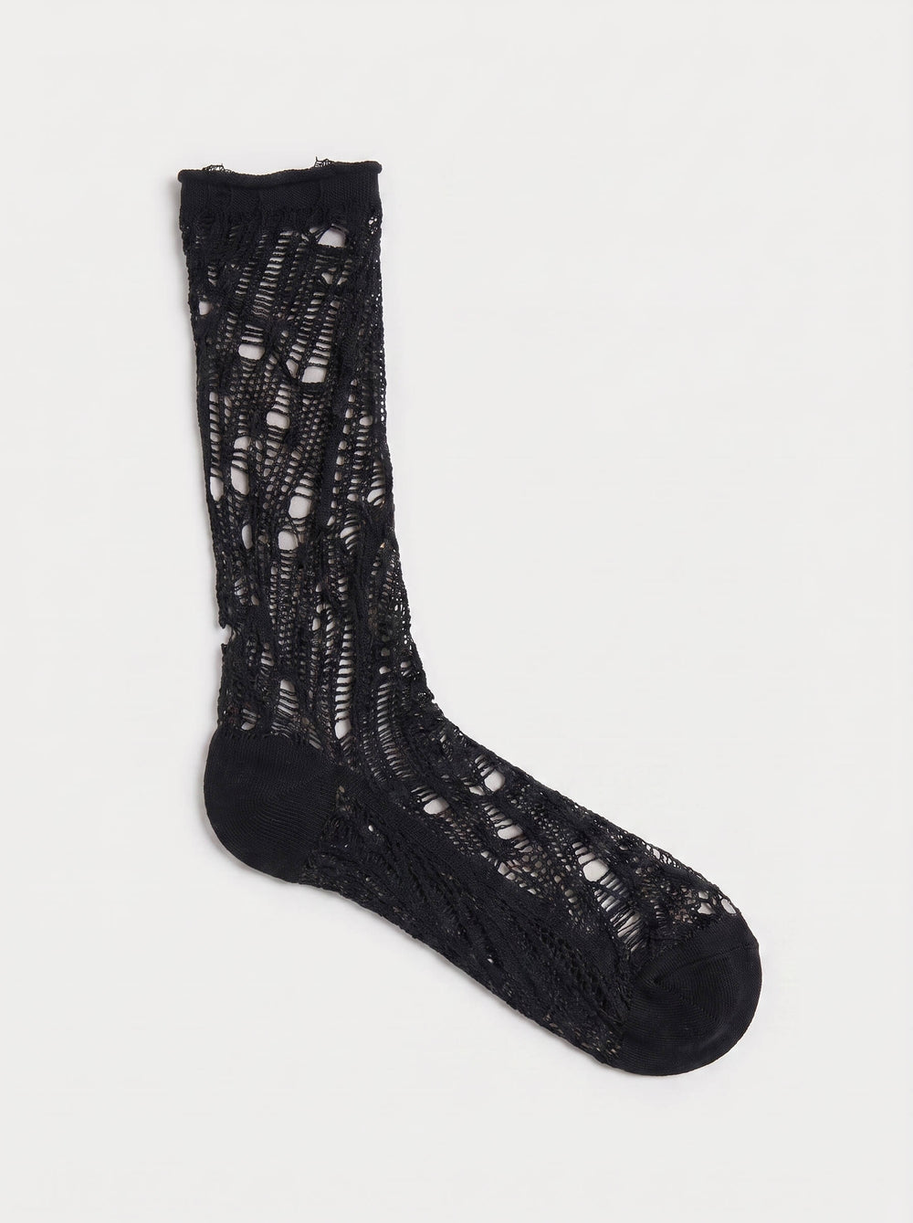 Distressed Lace Socks